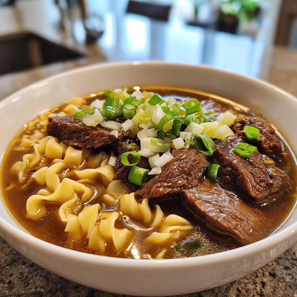 Beef and Noodles