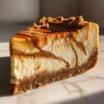 Biscoff Caramel Cookie Butter Cheesecake