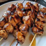 Bourbon Glazed Chicken Skewers for Easy Meals