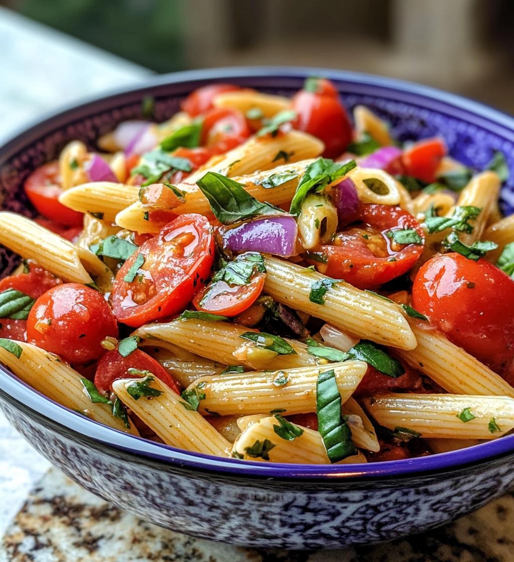 Bruschetta Pasta Salad - detail 1