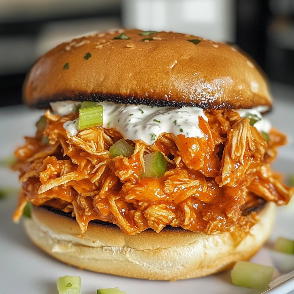 Buffalo Chicken Sloppy Joes - detail 1