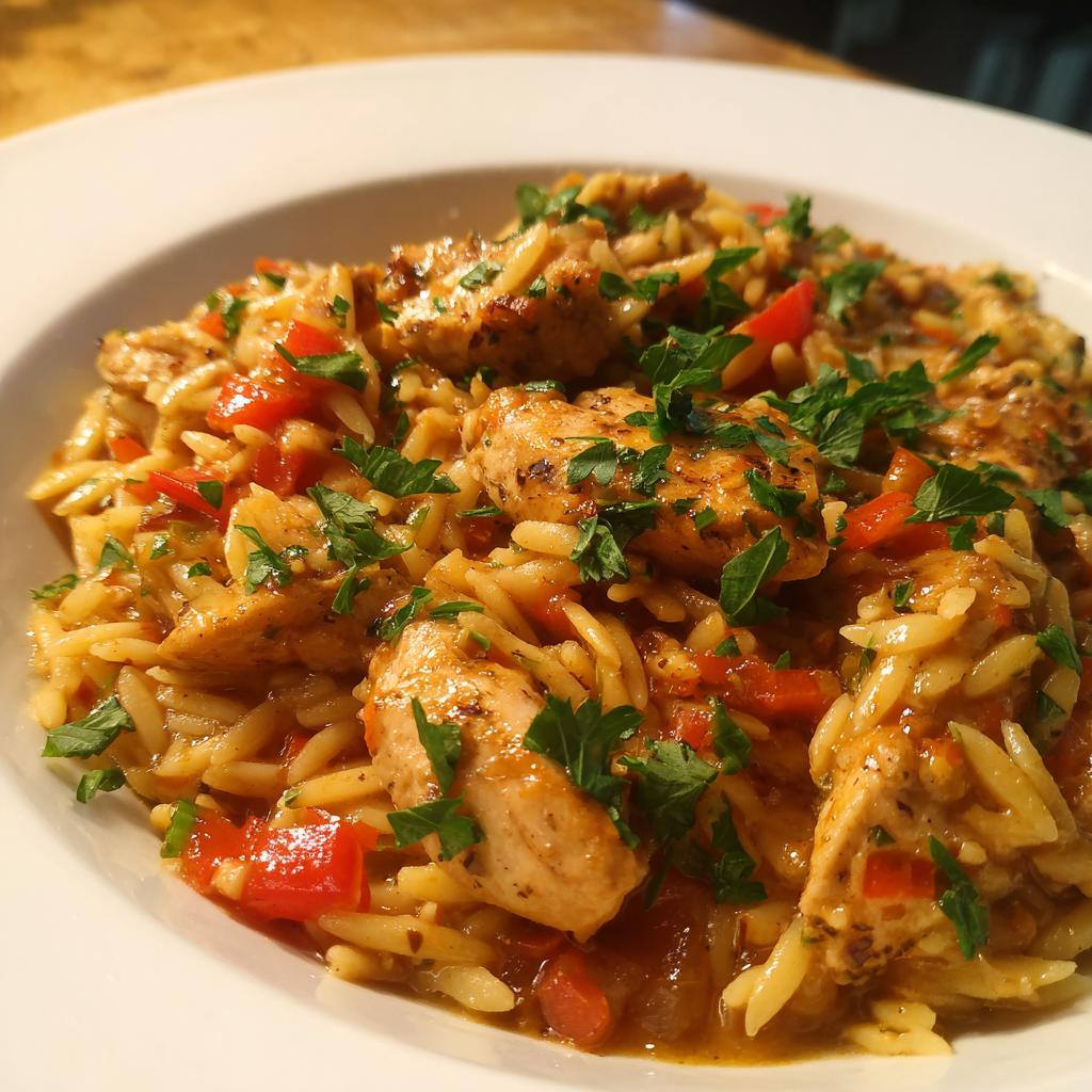 CAJUN CHICKEN ORZO - detail 1