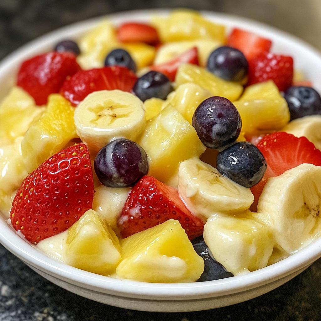 Cheesecake Fruit Salad Recipe: Creamy, and Delicious! - detail 1