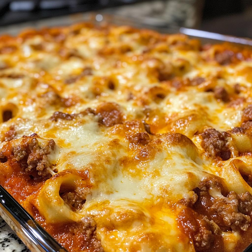 Cheesy Beef Tortellini Bake: A Family Favorite Dinner