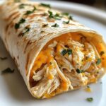 Cheesy Garlic Chicken Wraps – The Ultimate Flavor Explosion!