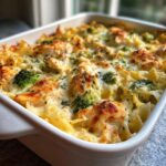 Chicken & Broccoli Alfredo Bake