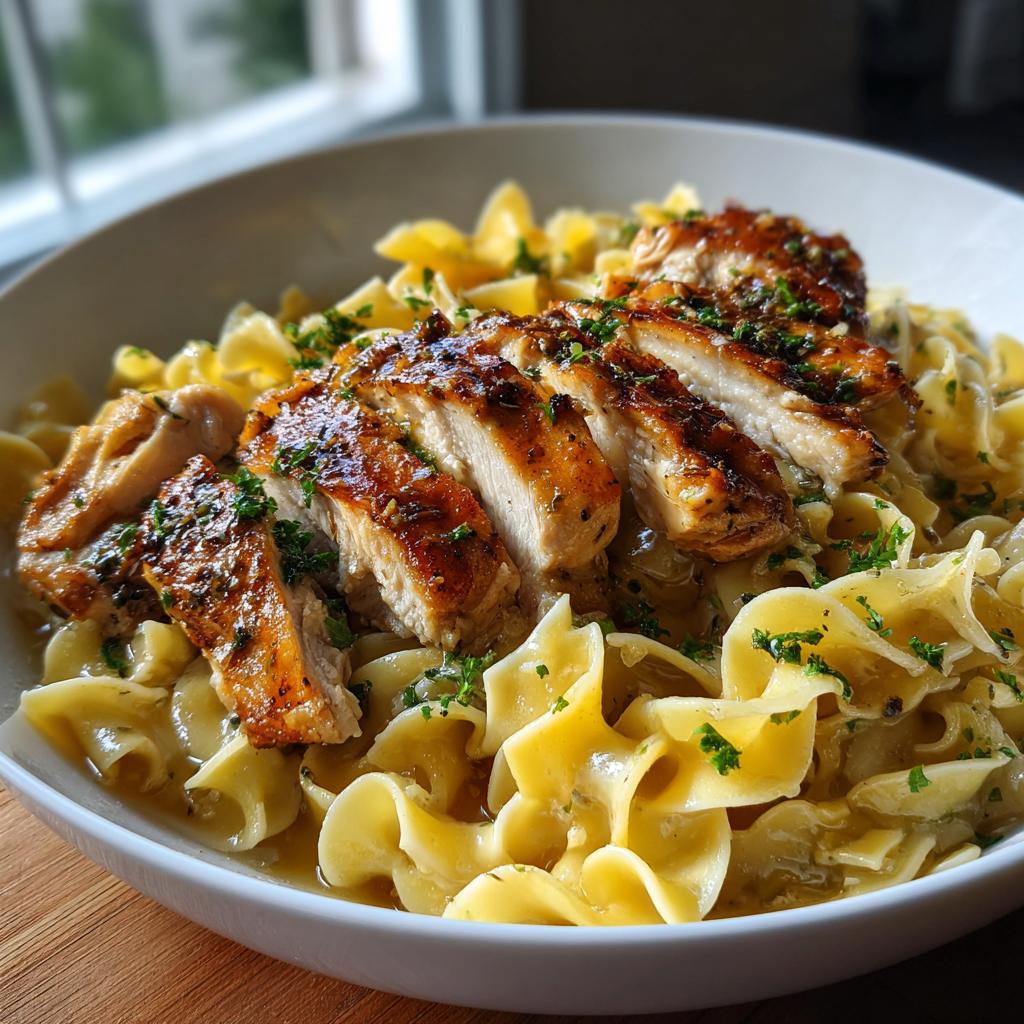 Chicken with Buttered Noodles: A Simple and Delicious Family Dinner Recipe