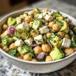 Chickpea, Feta, and Avocado Salad