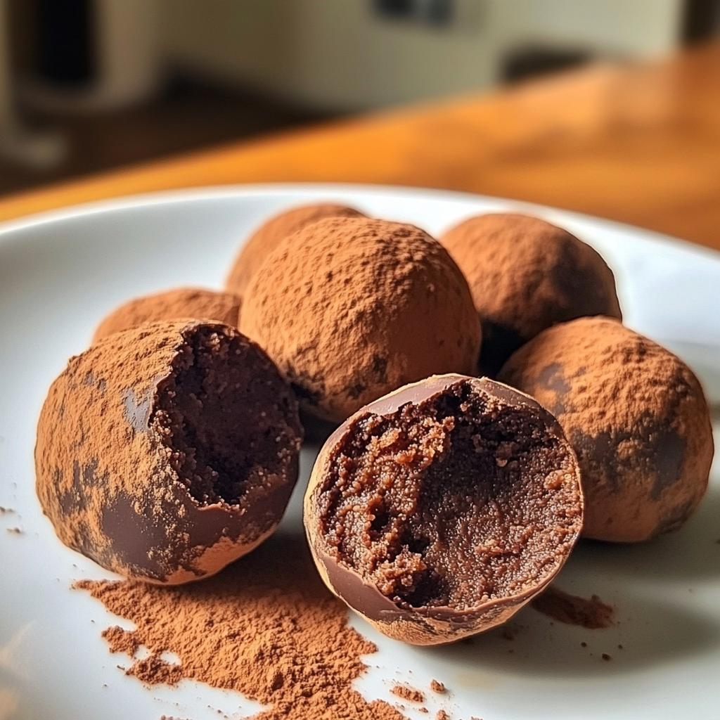 Coffee truffles