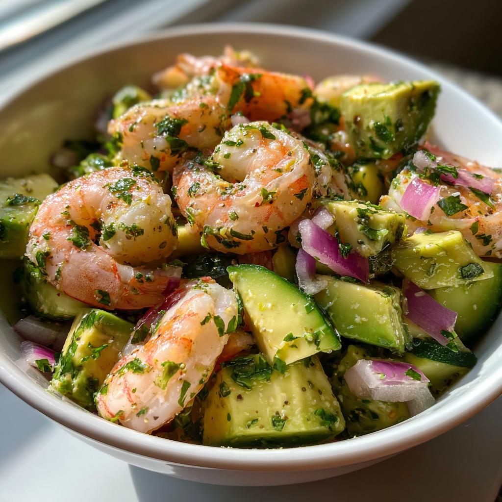 Cold Shrimp and Avocado Salad Recipe: Fresh & Easy Summer Dish