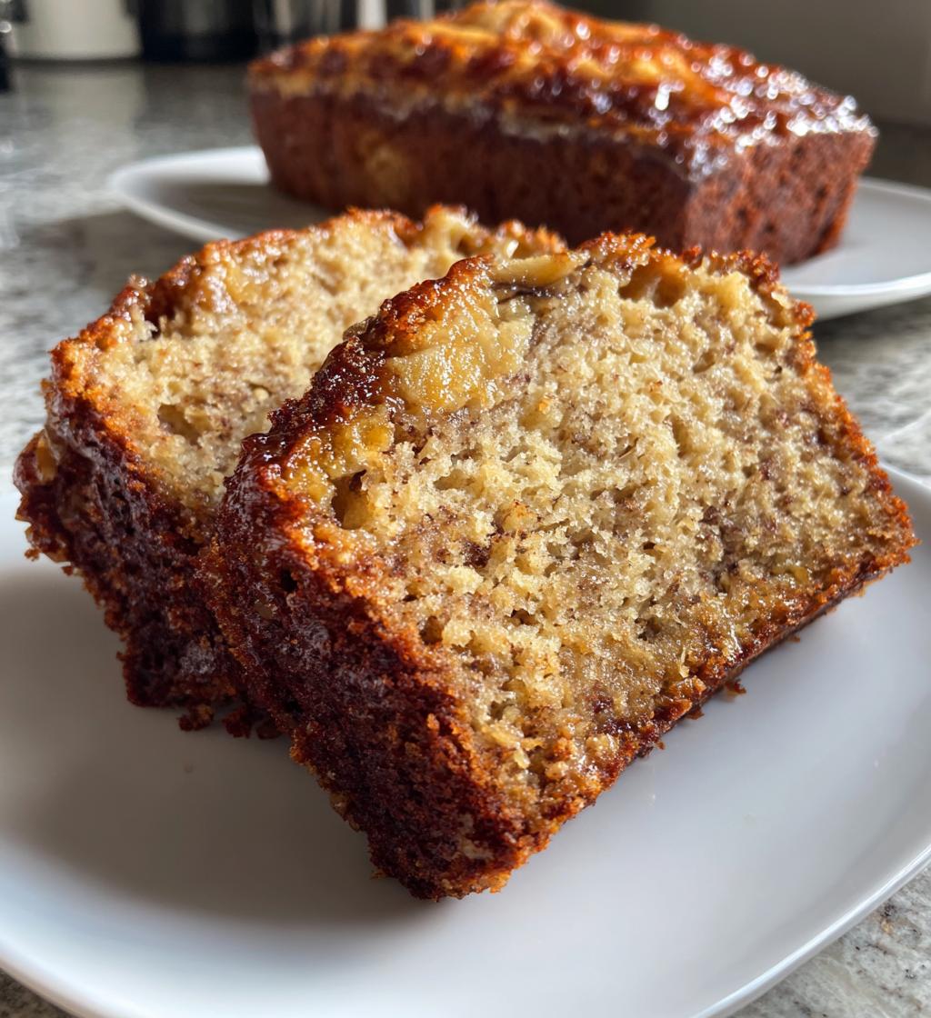 Copycat Starbucks Banana Bread - detail 1