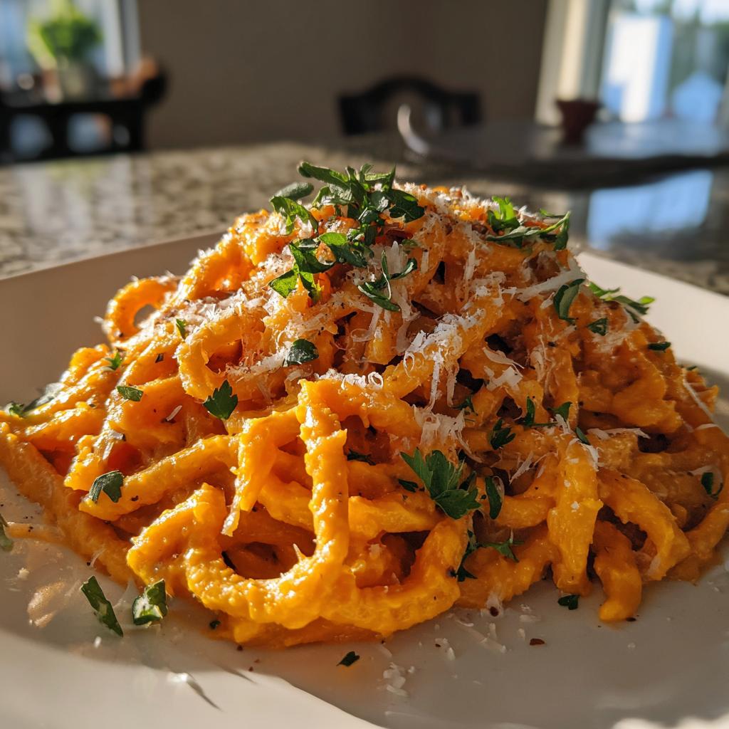 Creamy Butternut Squash Pasta
