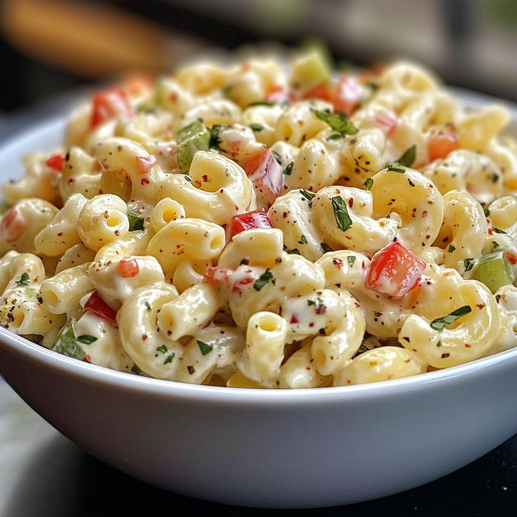 Creamy Classic Macaroni Salad - detail 1