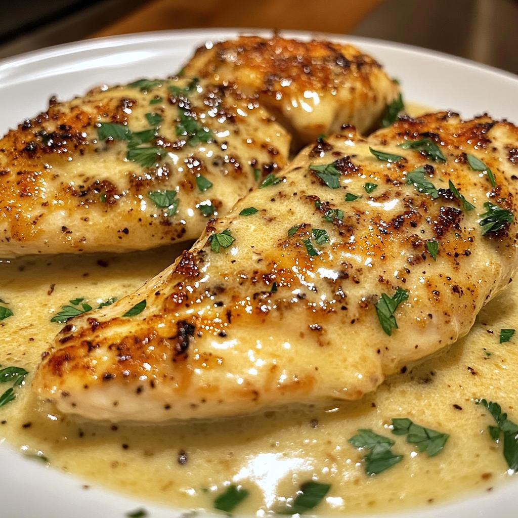 Creamy Garlic Parmesan Chicken Fillets