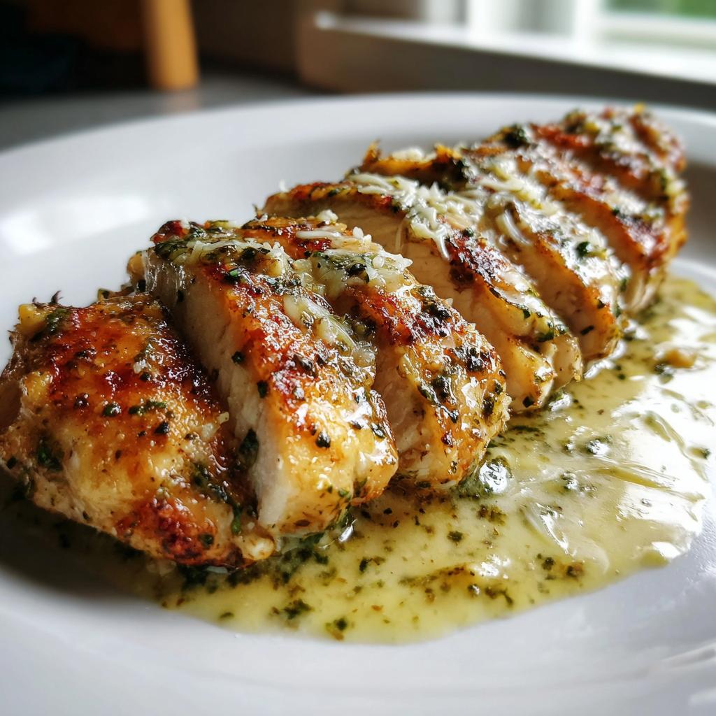 Creamy Garlic Pesto Chicken - detail 1