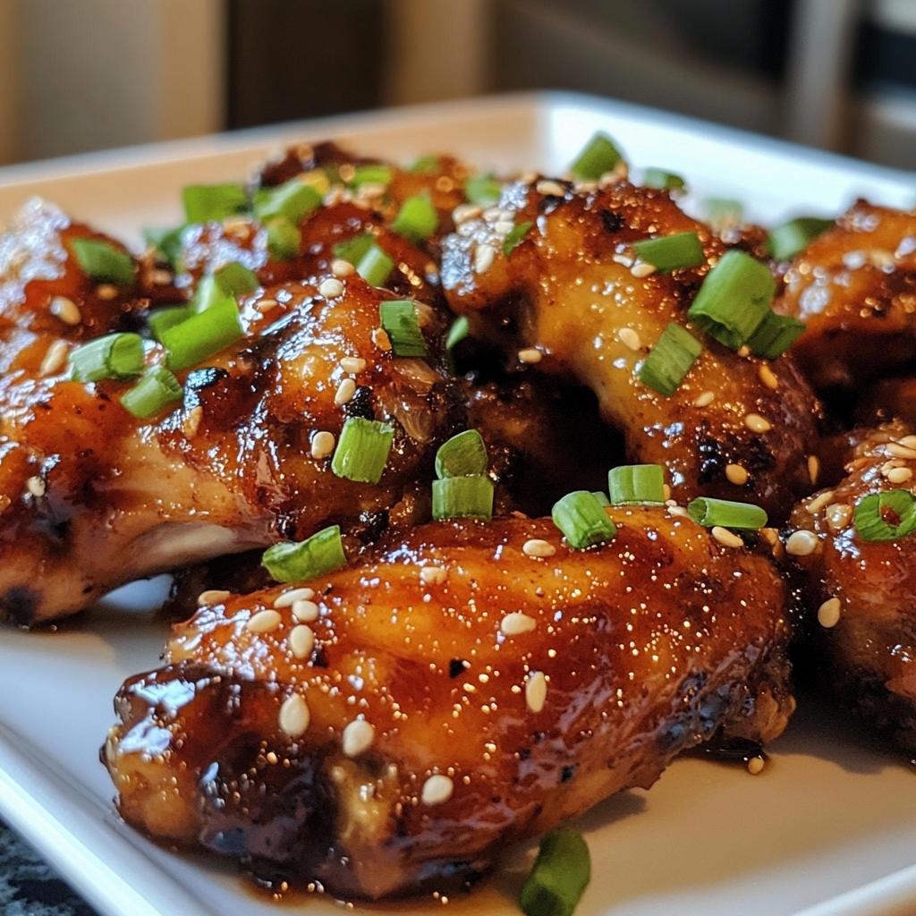 Crispy Baked Asian Chicken Wings