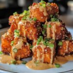 Crispy Bang Bang Salmon Bites