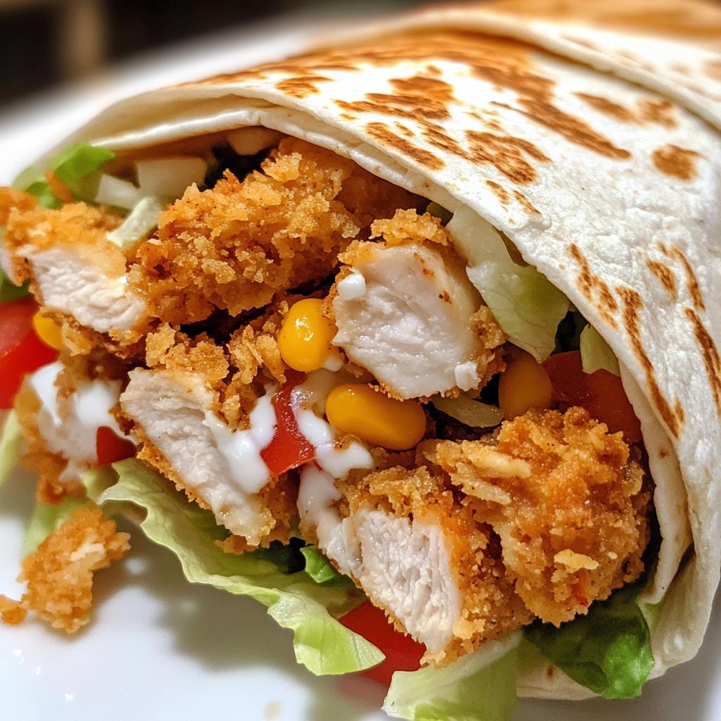 Crispy Parmesan Garlic Chicken Burritos