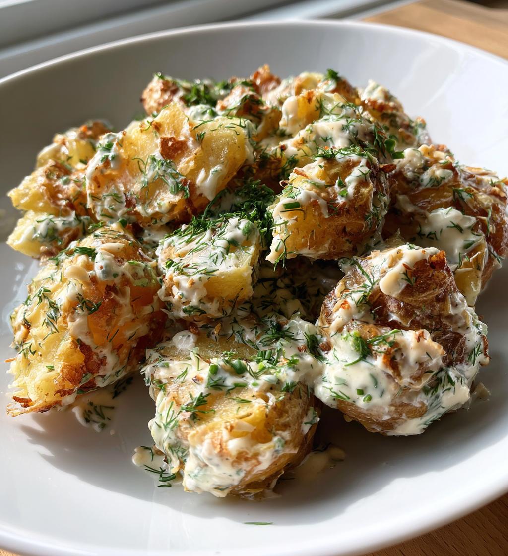 Crispy Smashed Potato Salad: A Heavenly Twist on a Classic Favorite