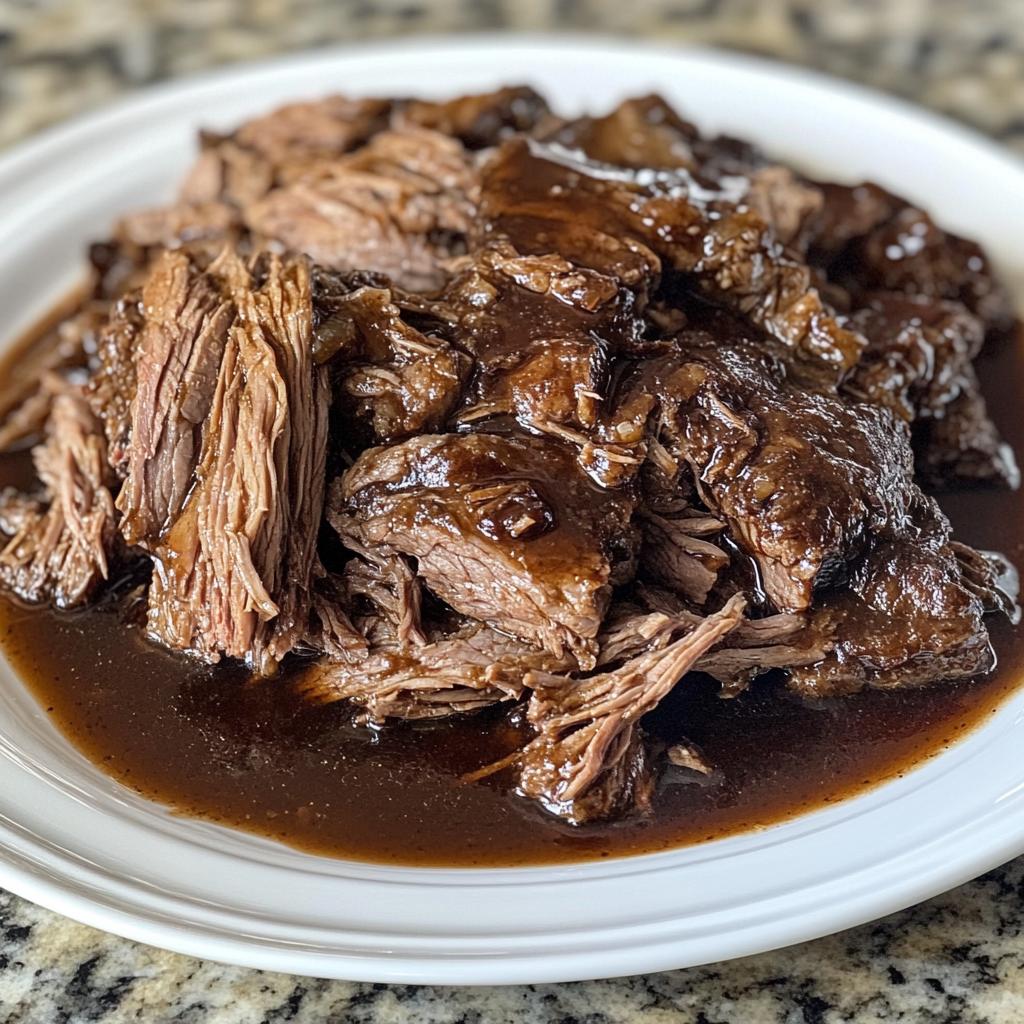Crock Pot Balsamic Beef Roast