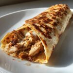 Crunchy Crispy Air Fryer Chicken & Mozzarella Wraps | Easy Air Fryer Recipe