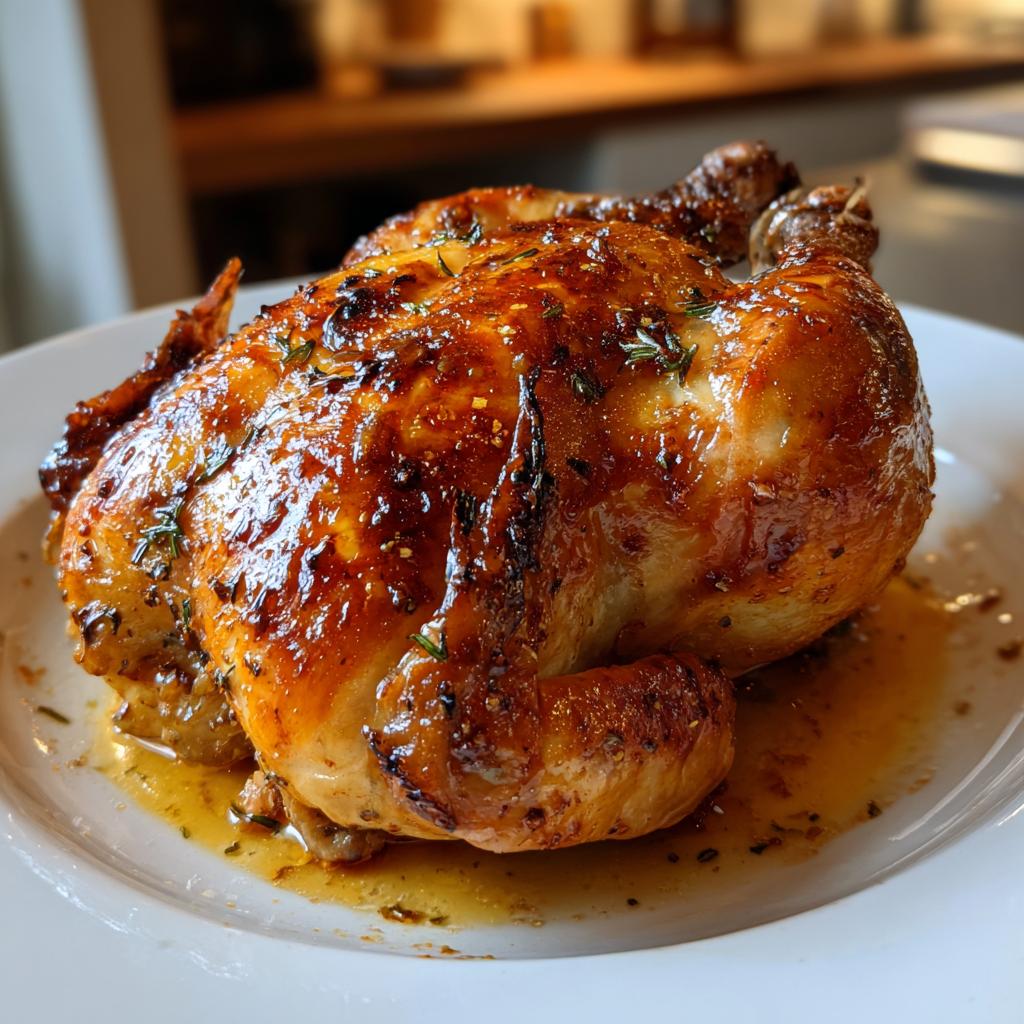 Dutch Oven Roast Chicken - detail 1