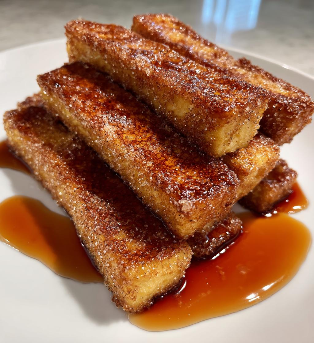 Easy Cinnamon French Toast Sticks - detail 1