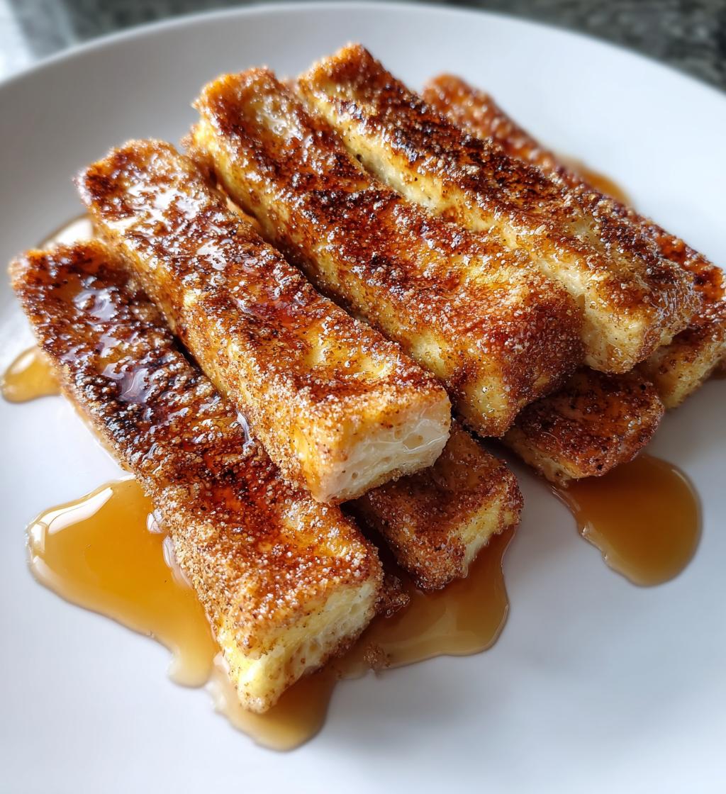 Easy Cinnamon French Toast Sticks