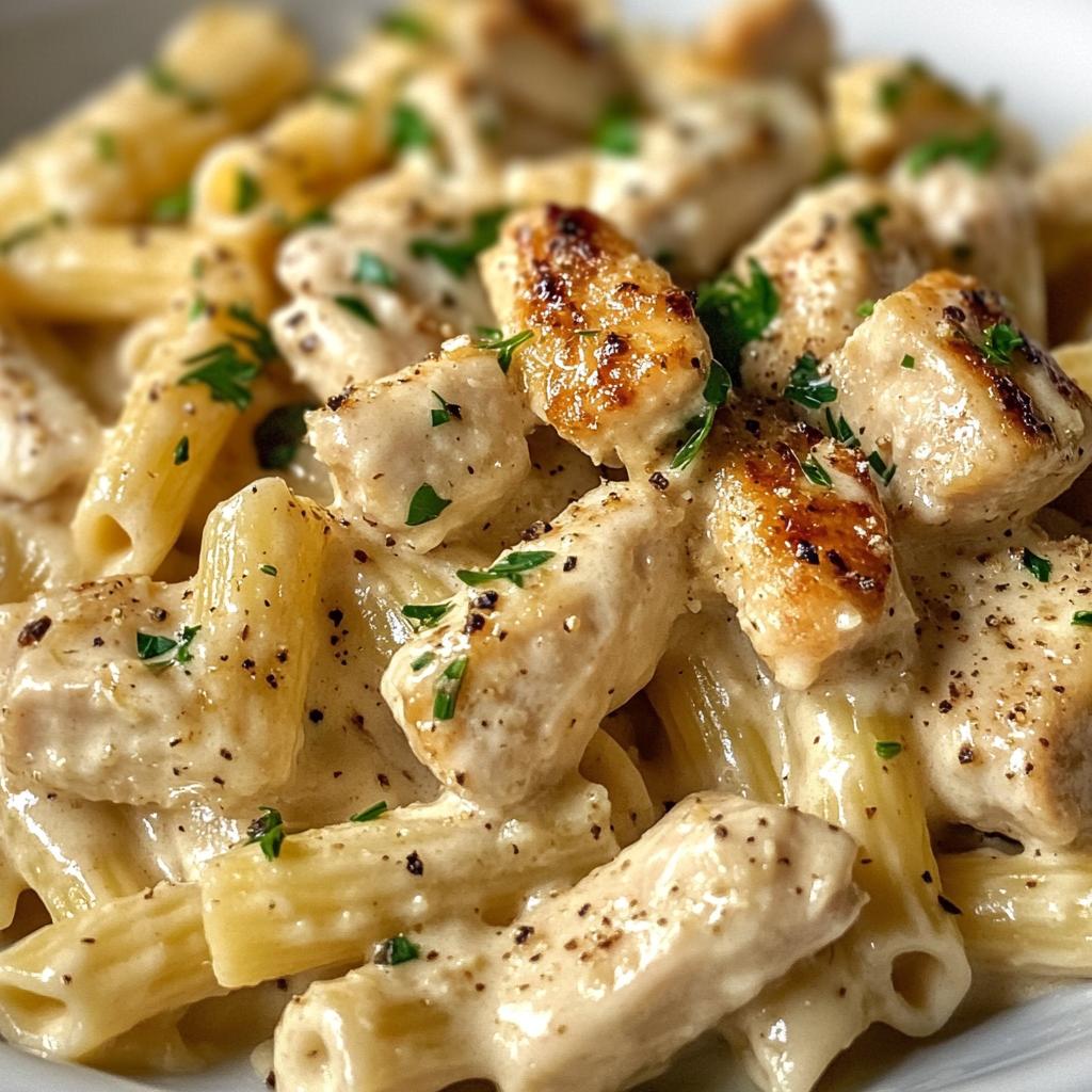 Easy Garlic Parmesan Chicken Pasta Recipe for a Healthy Dinner