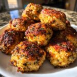 Easy Thai Baked Chicken Meatballs