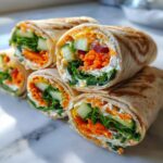 Fresh Vegetable Tortilla Roll Ups