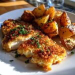 Garlic Parmesan Chicken with Potatoes