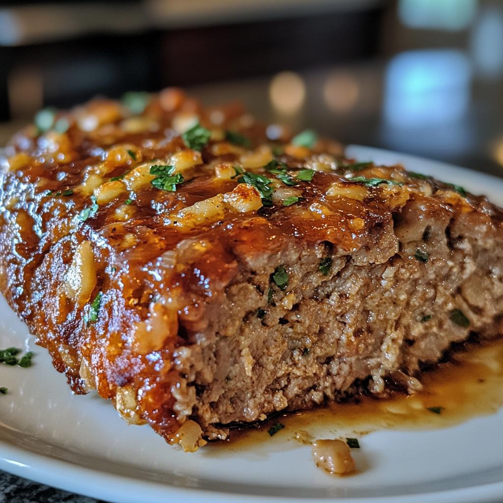 Garlic Parmesan Meatloaves