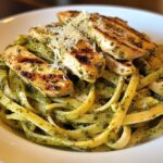 Grilled Chicken Pesto Pasta