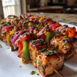 Grilled Mexican Chicken Skewers for a Slimming Feast