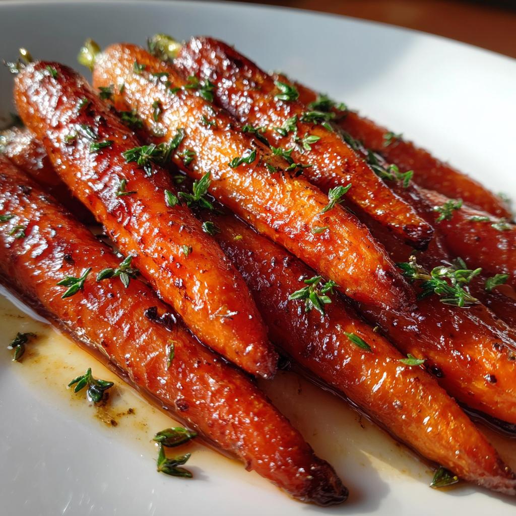 HONEY BALSAMIC ROASTED CARROTS!