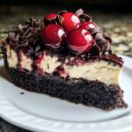 Heavenly Black Forest Cheesecake Delight