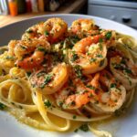 High-Protein Shrimp Scampi Over Pasta: 25 Minutes to Pure Deliciousness