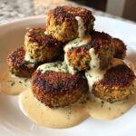 Homemade Falafel with Tahini Sauce