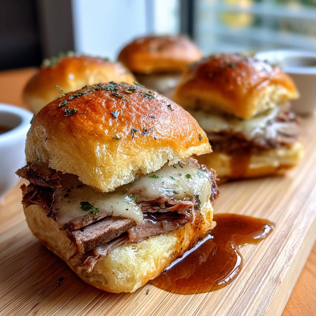 Homemade Slider Recipe (French Dip) for Easy, Delicious Dinners