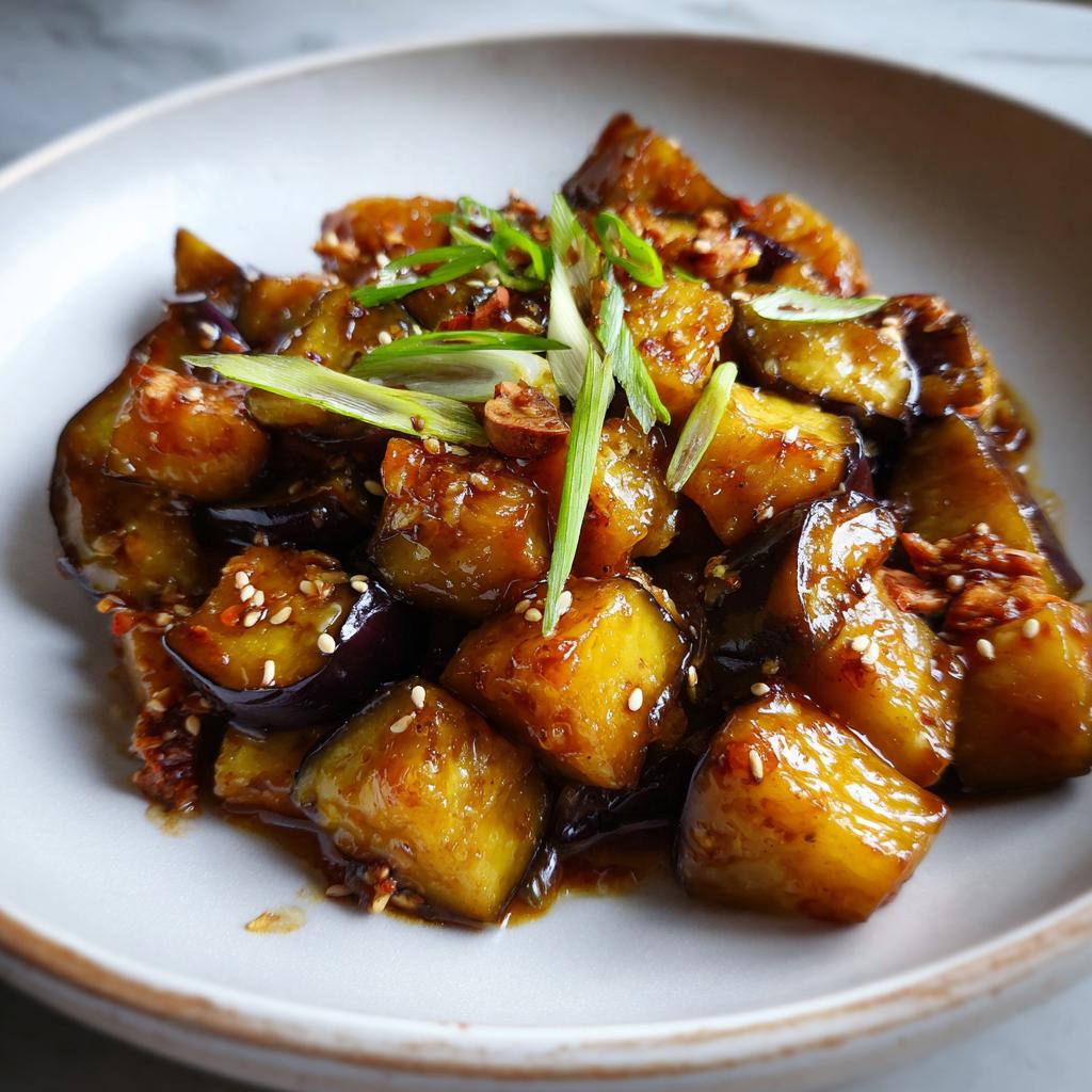 Irresistible Sticky Garlic Eggplant Recipe to Savor