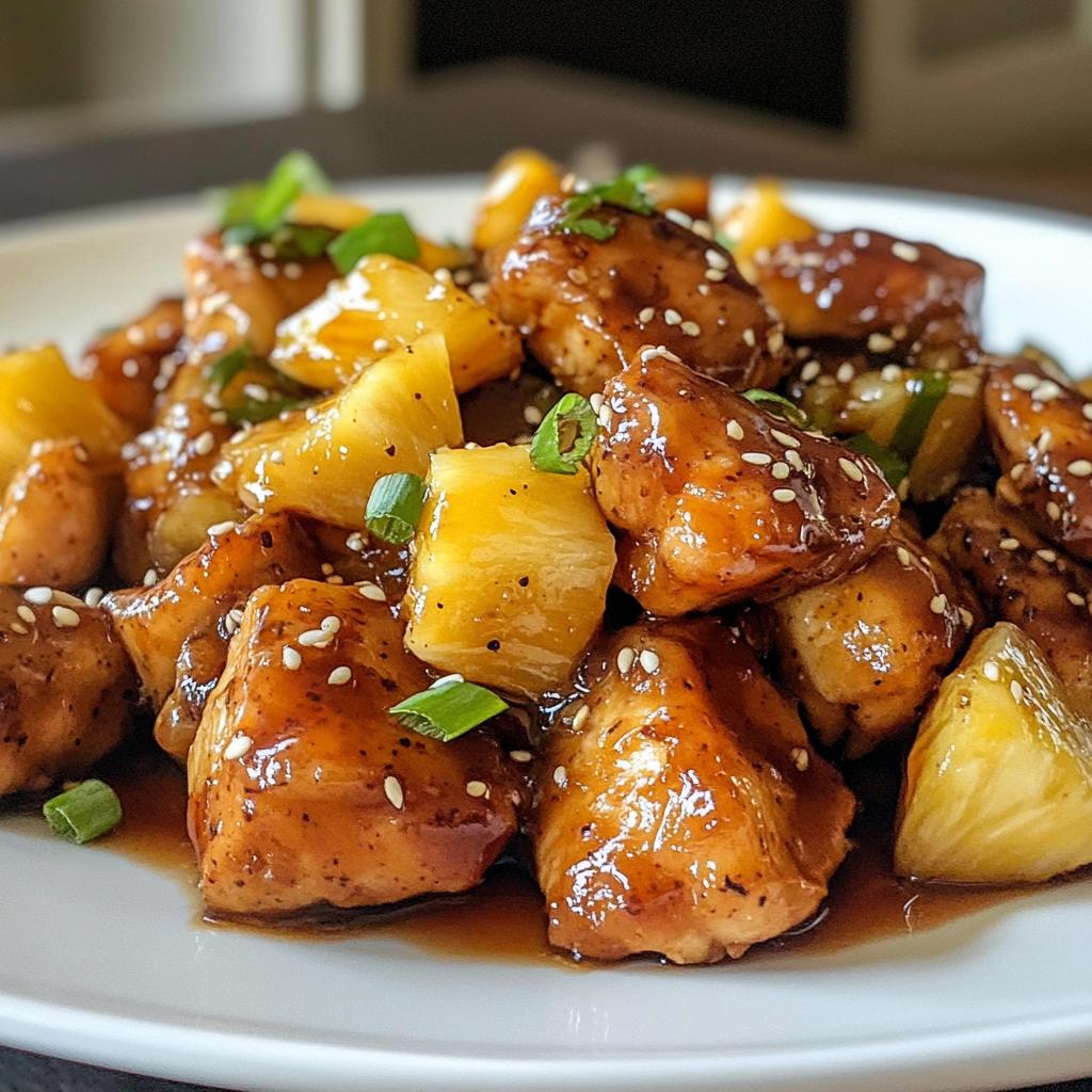 Irresistible Teriyaki Pineapple Chicken in Just 25 Minutes