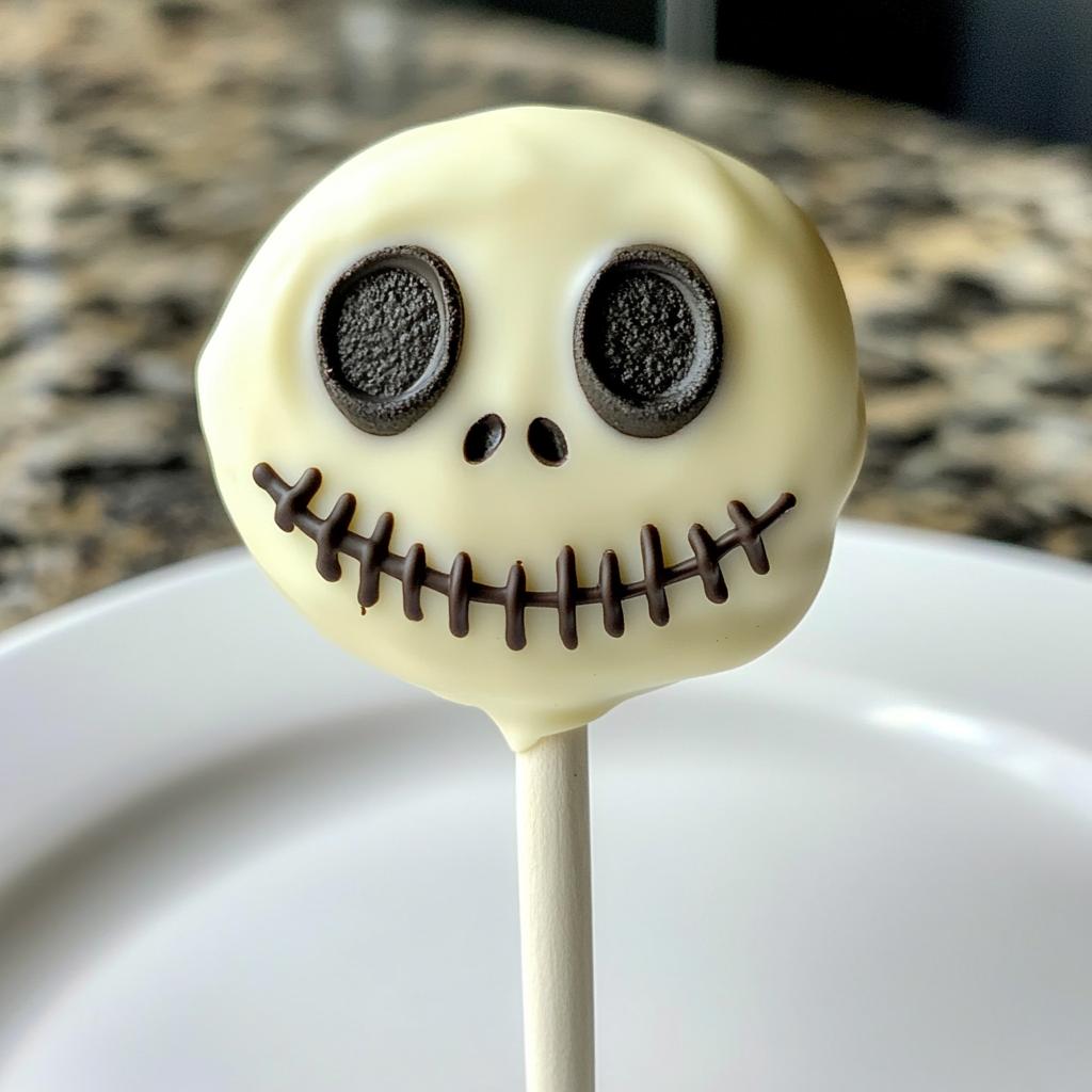 Jack Skellington Oreo Pops - detail 1