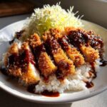 Japanese Katsu Bowls with Tonkatsu Sauce