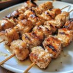 Juicy Garlic Parmesan Skewers