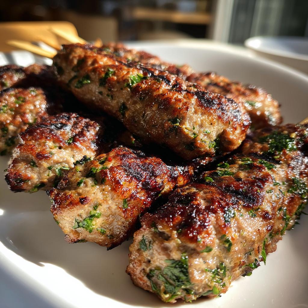Juicy Middle Eastern Kofta Kebabs