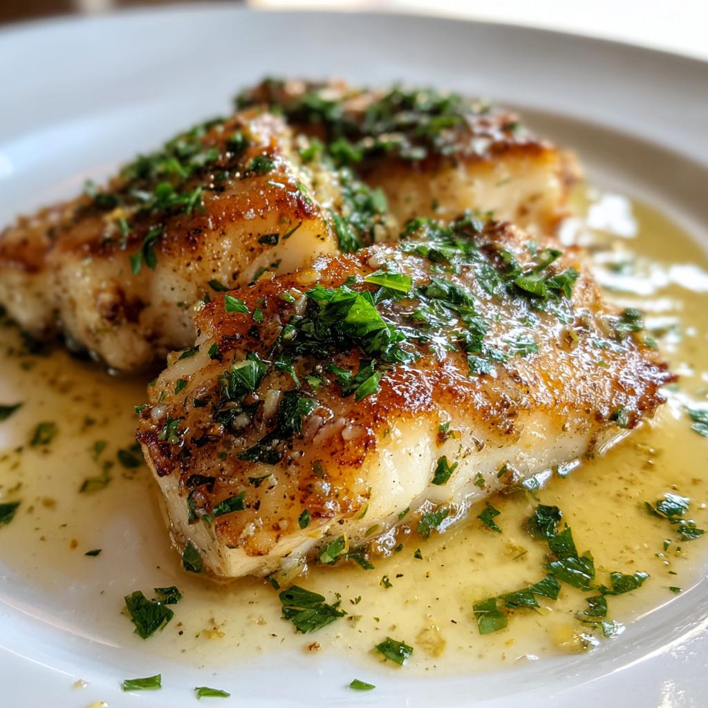 Lemon‑Garlic Monkfish Delight
