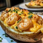 Loaded Seafood Baked Potato