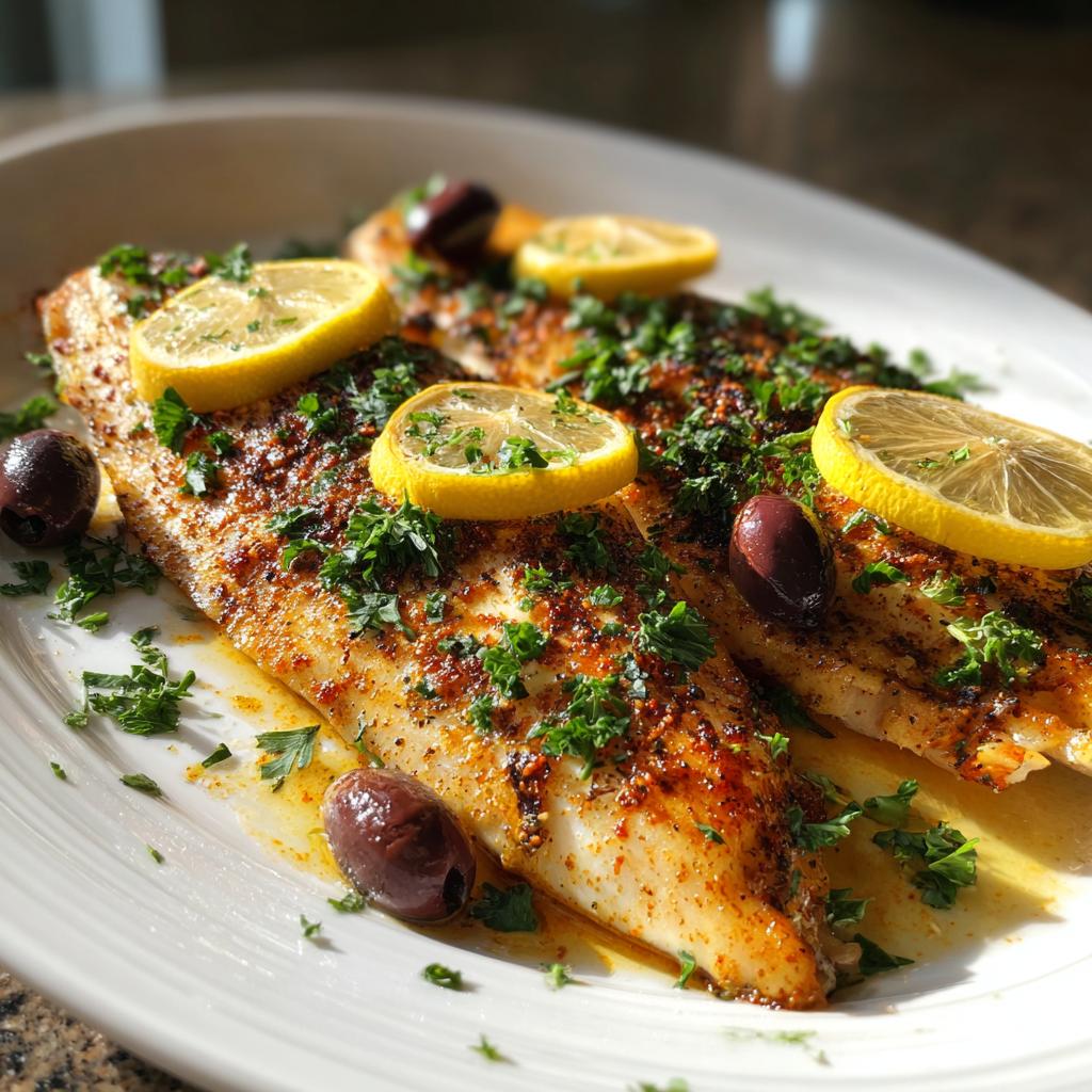 Mediterranean Baked Fish
