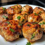 Mediterranean Chicken Meatballs